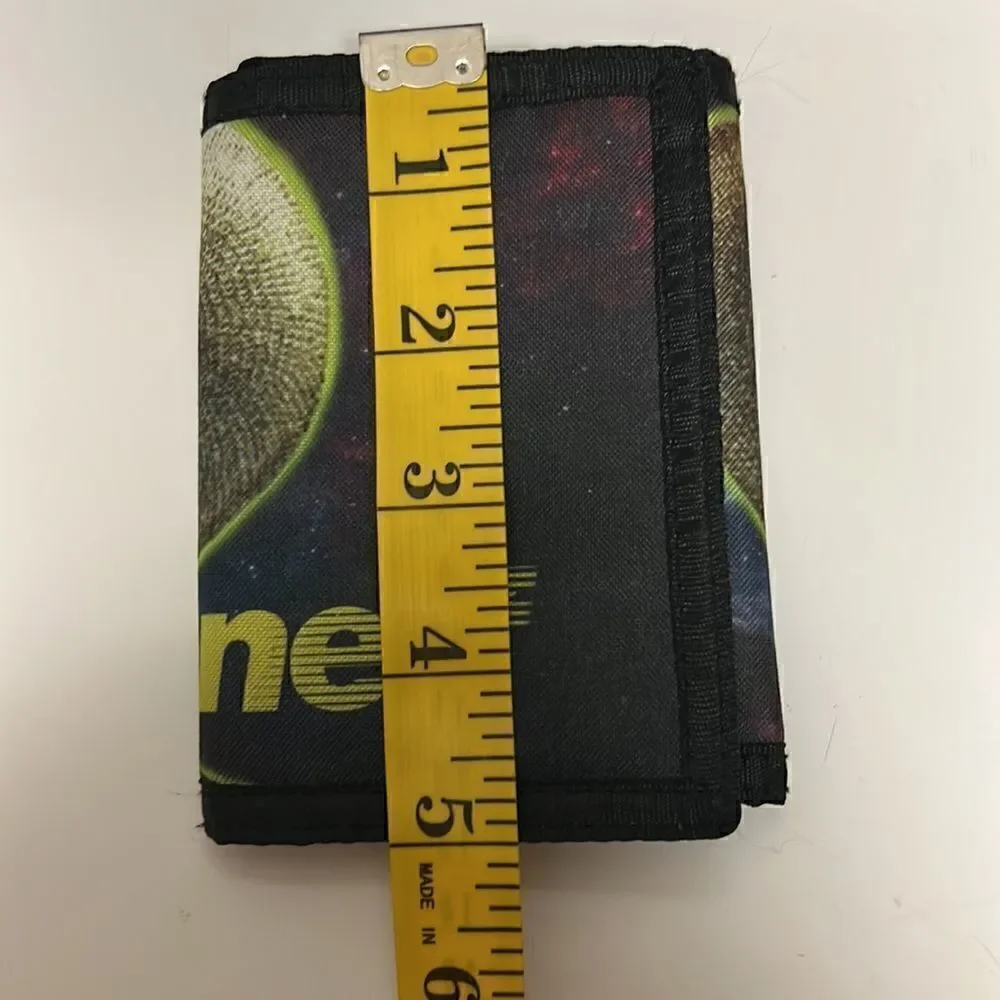 Neff Trifold Velcro Wallet , Cowboy wearing 3d glasses